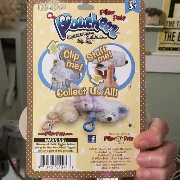 Poucheez Pillow Pets Inspirations Bag Clip - Picture 7 of 8